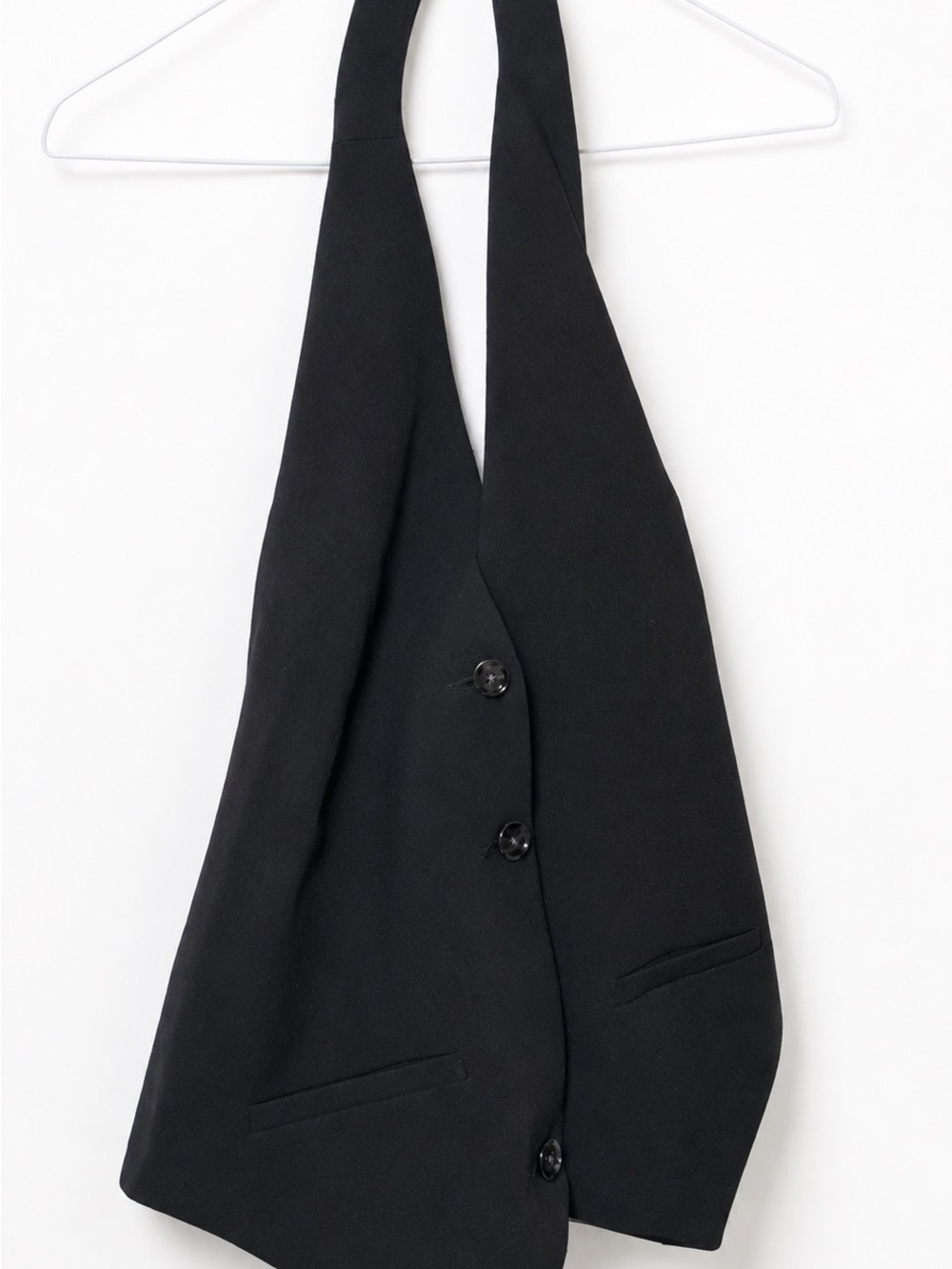 Abercrombie & Fitch Black Dress Vest